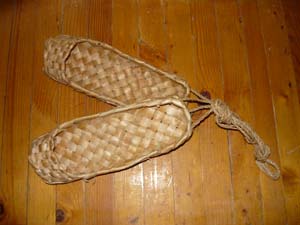 Лапти для бани